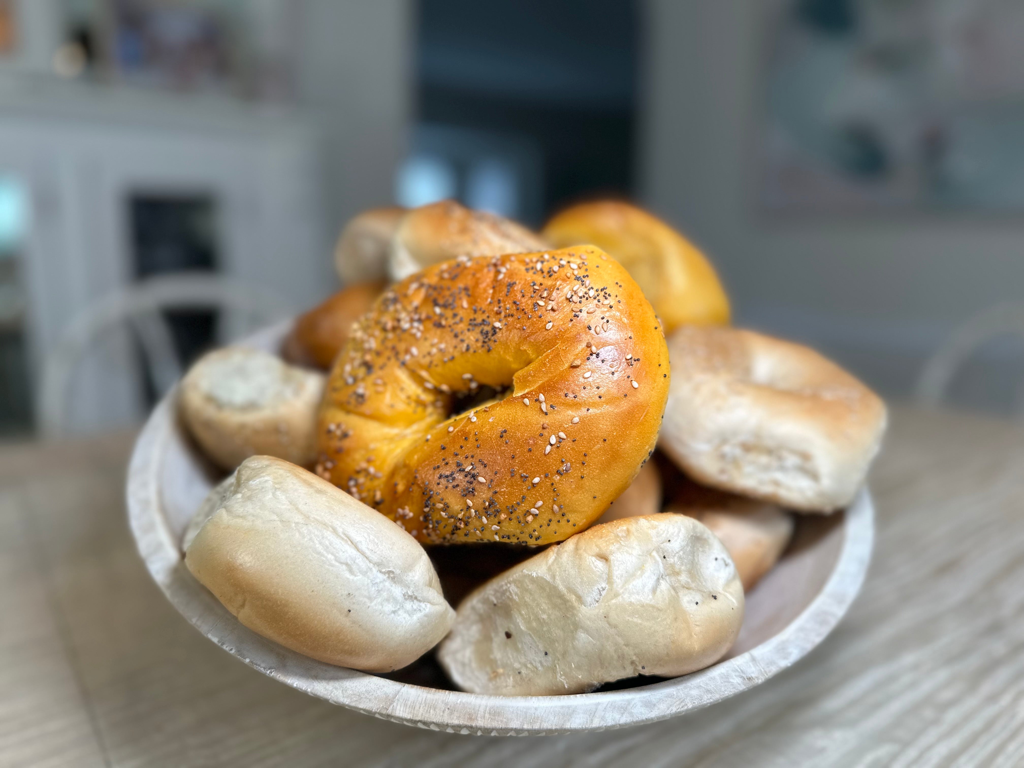 BAGELS + ROLLS + CHALLAH Bagel Shop Shipped